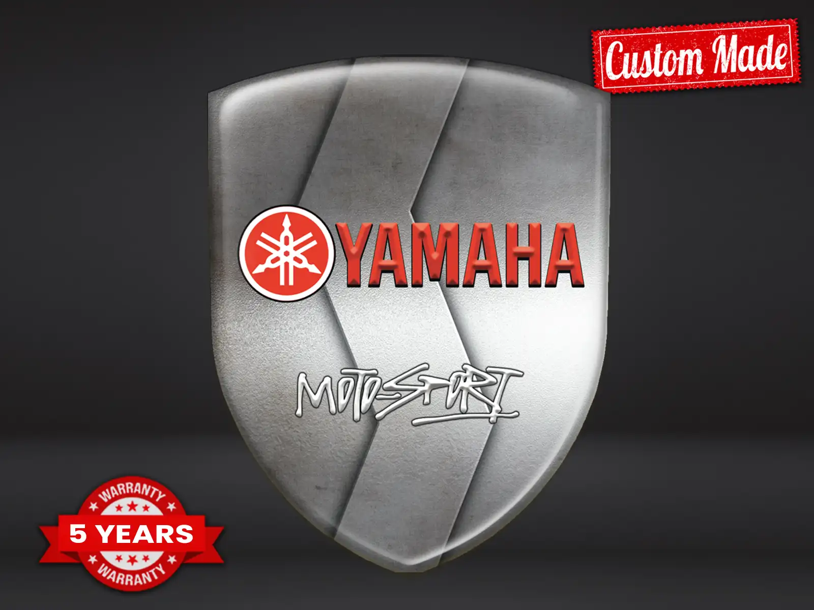 Yamaha Stoßsticker Druck Stil Premium Anpassbar